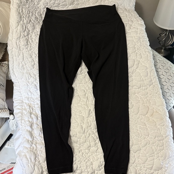 Lululemon Athletica Black Leggings 16 - Picture 1 of 4